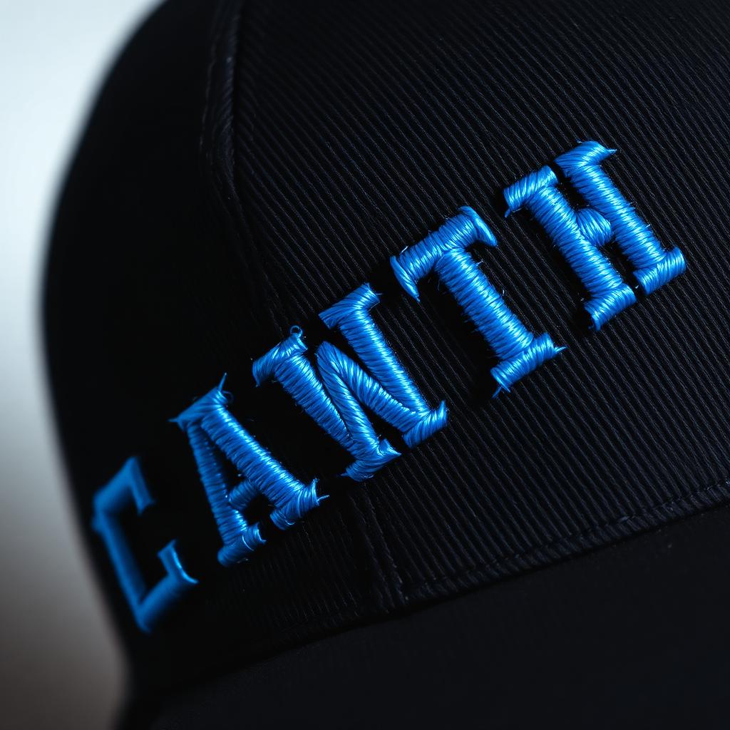 Embroidery portfolio sample
